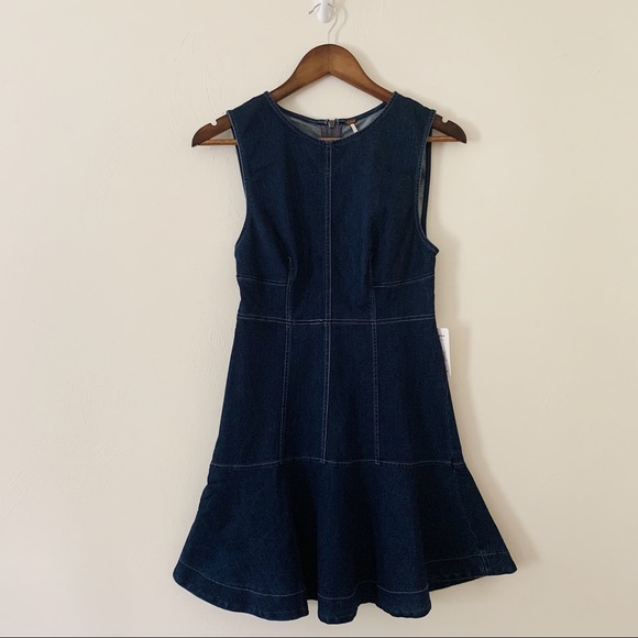 Free People Dresses & Skirts - Free People Denim Dress Size 0